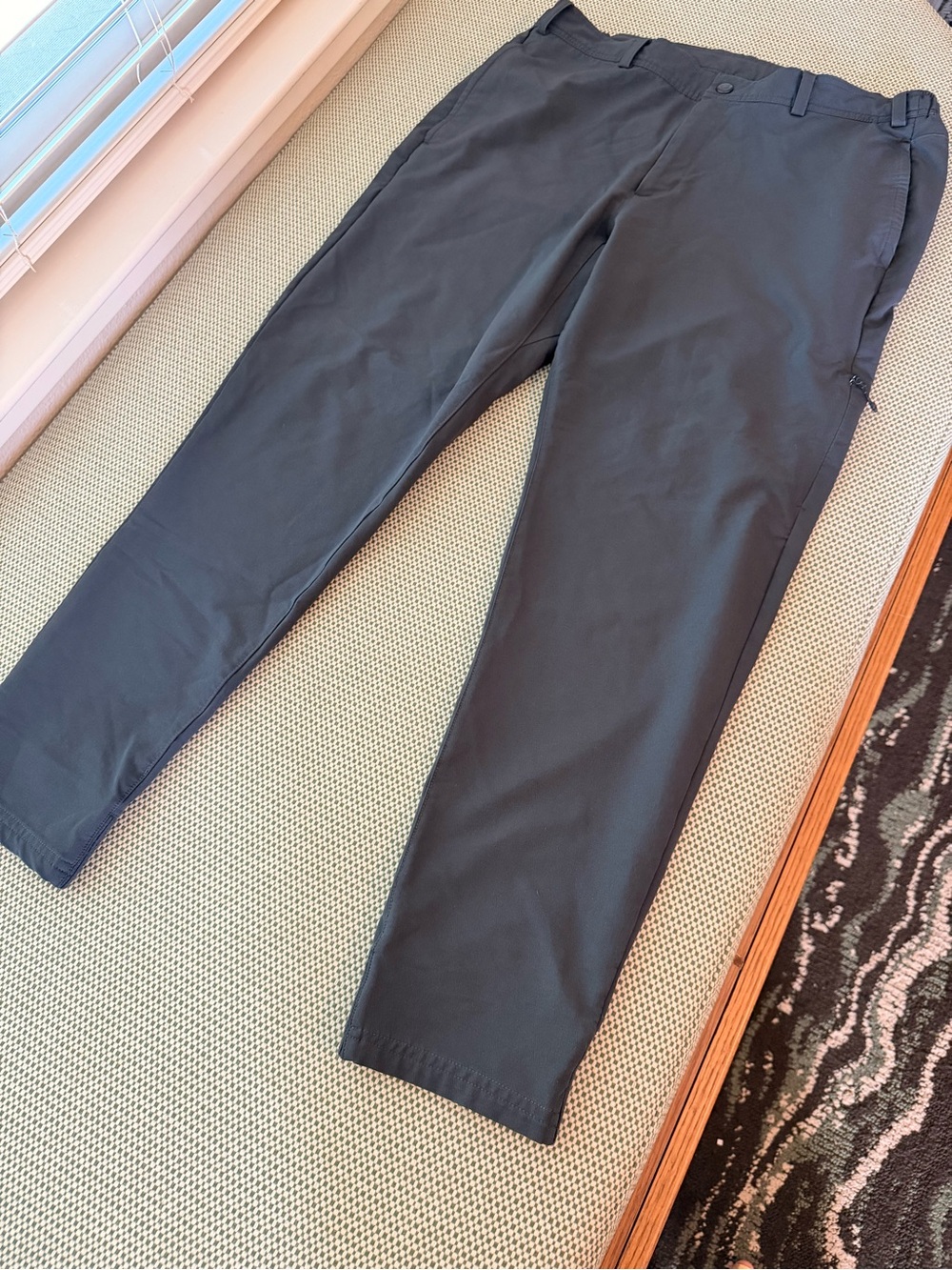 Mack Weldon Dark Grey Stretch Pants #147